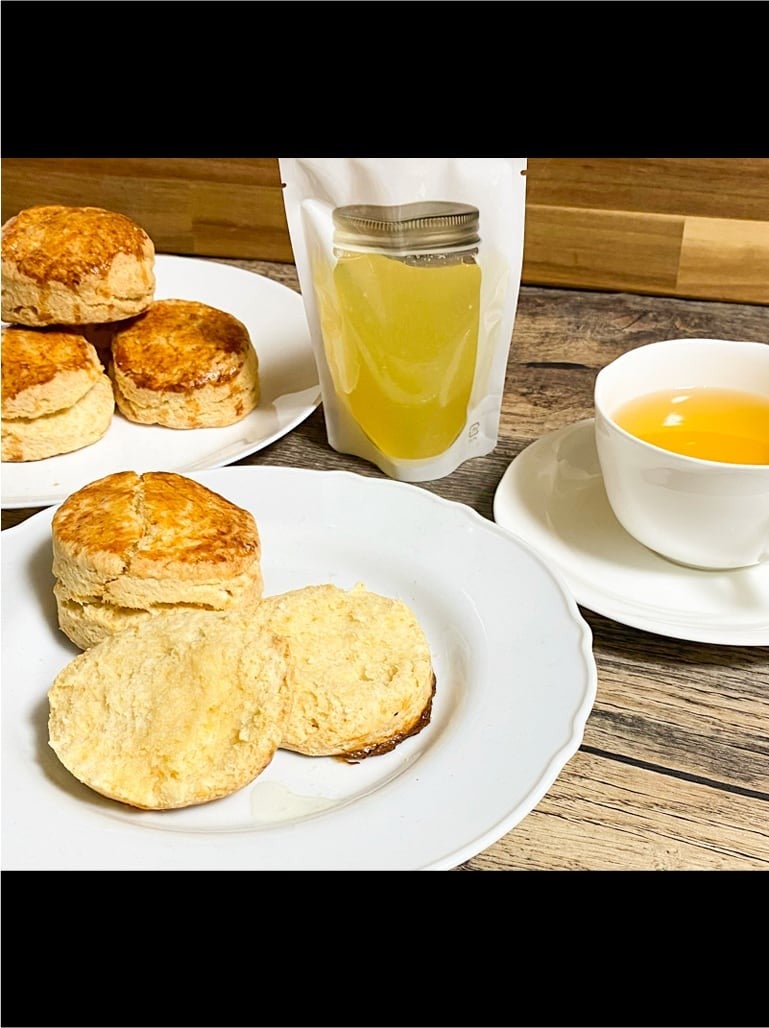 イングリッシュスコーン＆国産フルーツソース